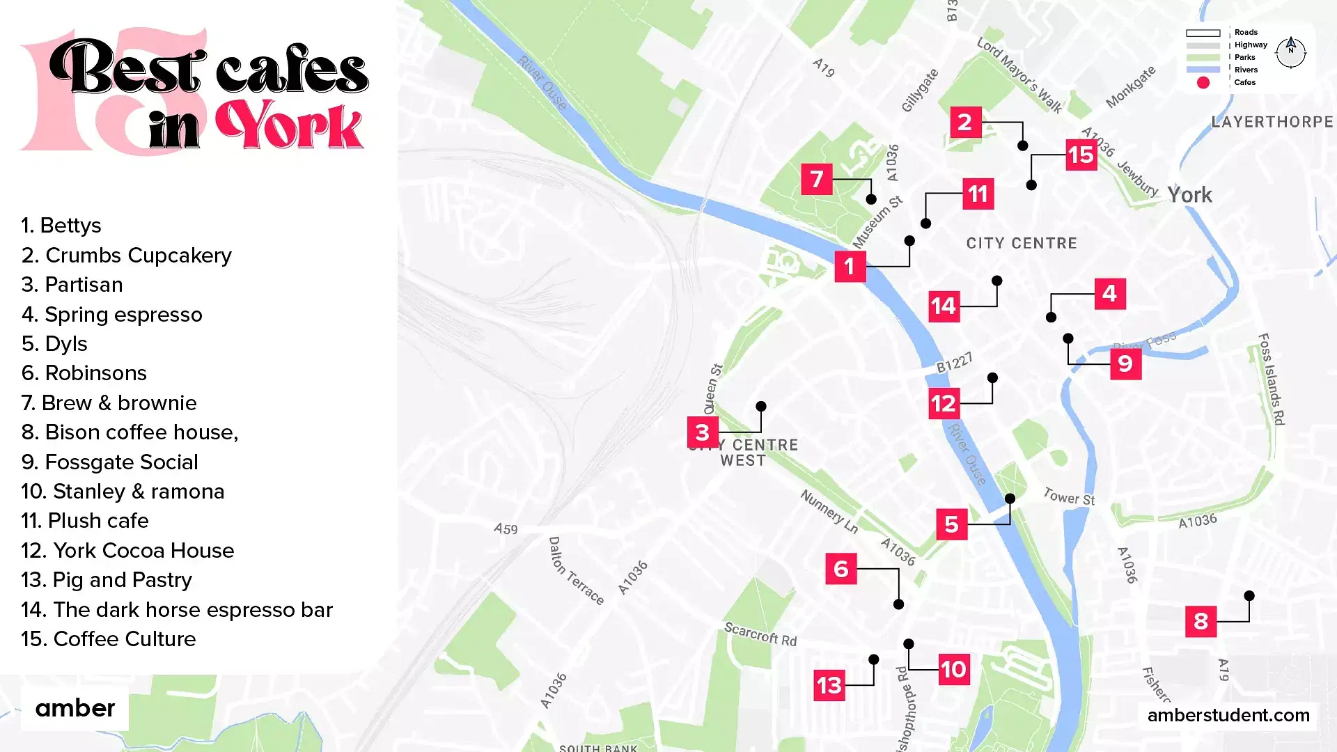 15 Best cafes in York